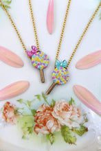 Silver Pastel Rainbow Lollipop Necklaces
