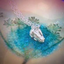 Silver Bunny Necklace reserved for Kathy